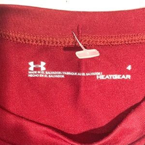 Under Armour HeatGear Boys T-shirt Size 4
